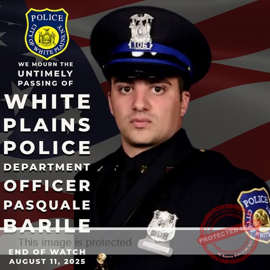 White Plains Mourns the Passing of Officer Pasquale Barile, a Dedicated Public Servant