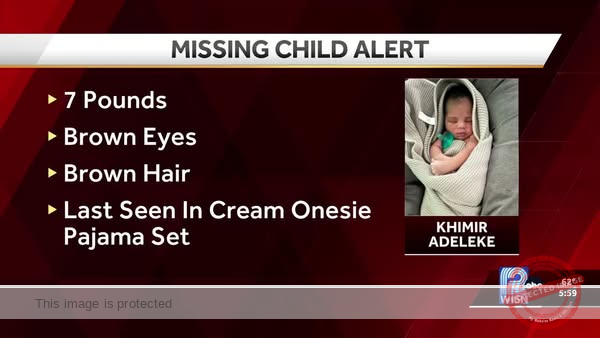UPDATE: Missing 5-Week-Old Khimir Adeleke Found Safe