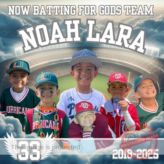 Noah Lara, Beloved Baseball Player from Long Beach, CA, Dies Tragically in Accident