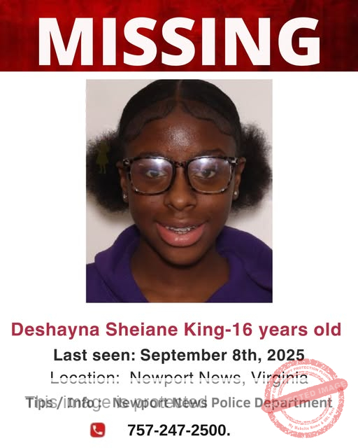 MISSING TEEN ALERT – HELP BRING DESHAYNA SHEIANE KING HOME