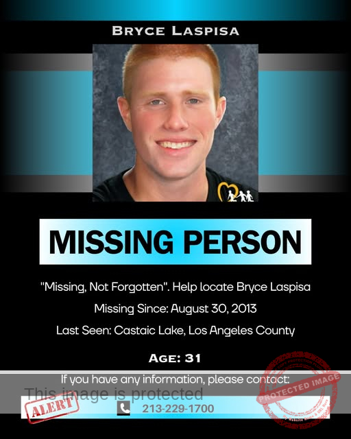 MISSING: Bryce Laspisa – 19-Year-Old Vanished Without a Trace in 2013