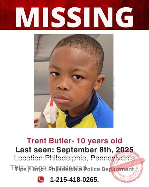 Urgent Missing Child Alert: 10-Year-Old Trent Butler Missing in Philadelphia