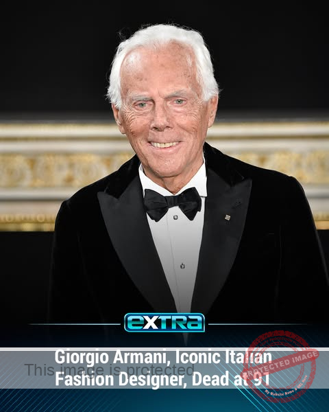 Giorgio Armani Obituary: Legendary Fashion Designer and Founder of Armani Brand Passes Away at 91