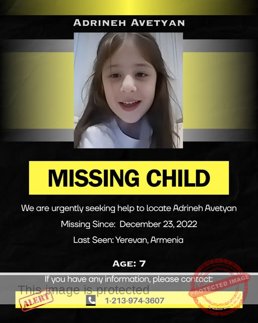 Two Years Later, Family of Missing 7-Year-Old Adrineh Avetyan Still Hopes for Answers