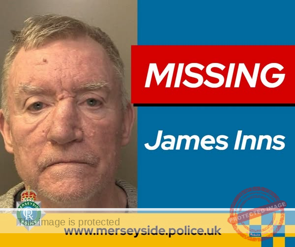 Urgent Appeal: 70-Year-Old James Inns Missing in Liverpool