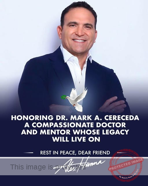 Dr. Mark A. Cereceda, Beloved Chiropractor and Miami Community Pillar, Passes Away