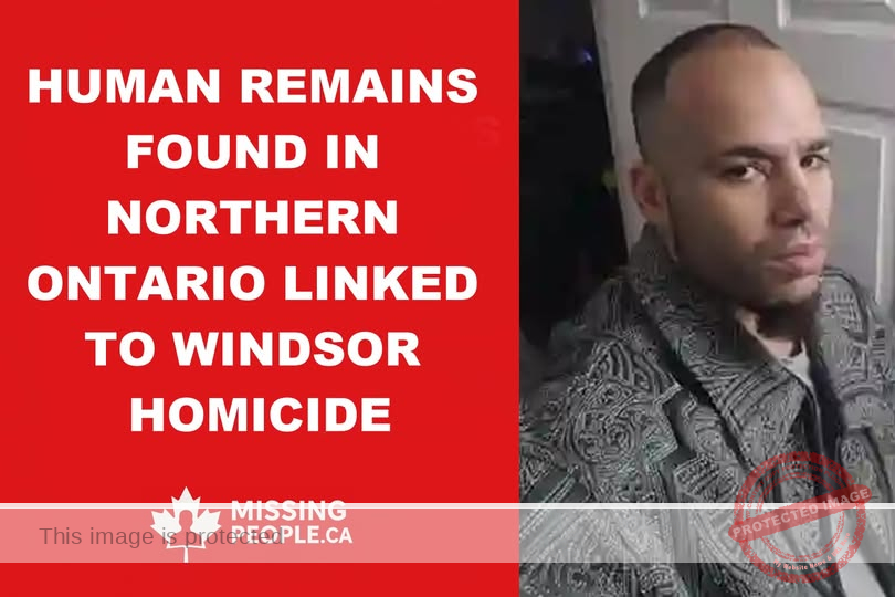 Human Remains Found in Northern Ontario Linked to Windsor Homicide Investigation